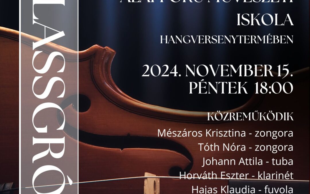 MEGHÍVÓ Kamarahangverseny