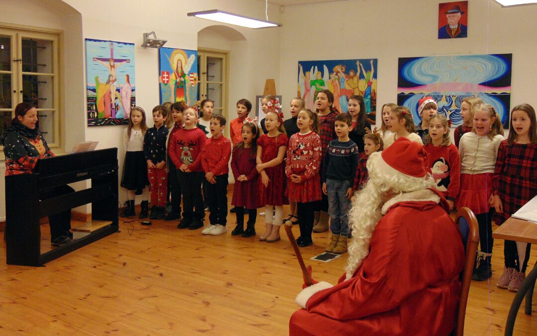 Mikulás a Kehidakustányi tagozatunkon