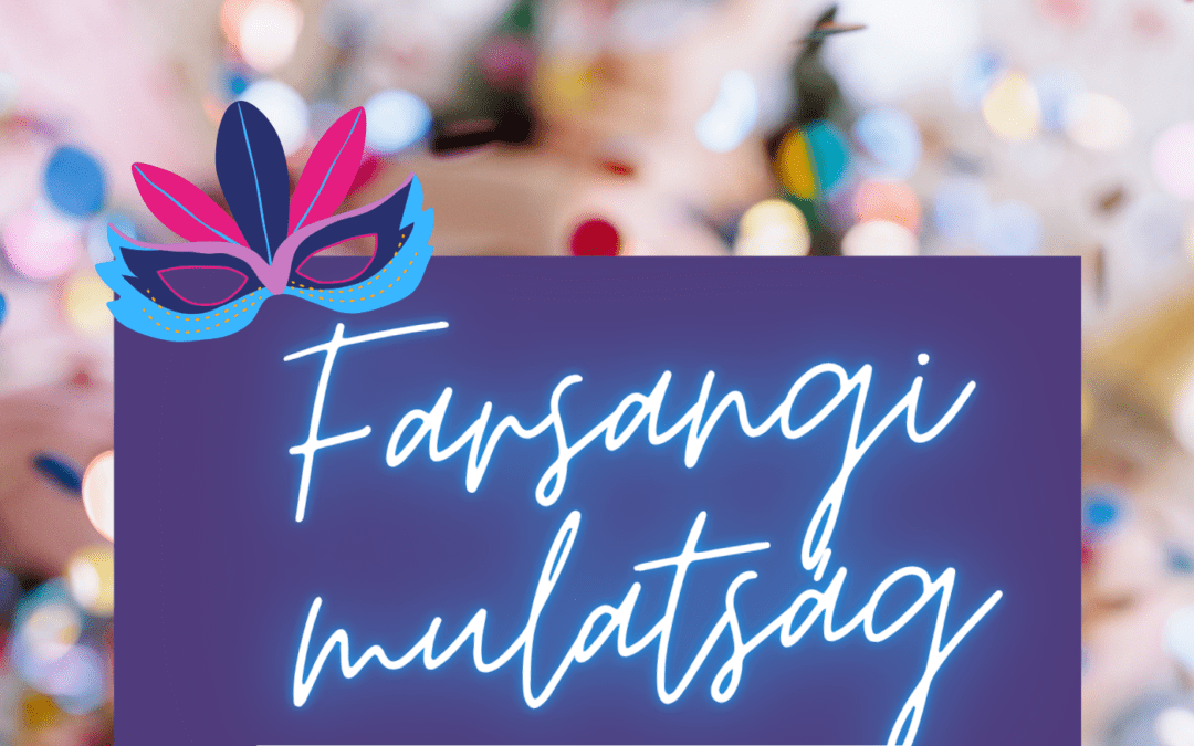 Farsangi mulatság a türjei telephelyen